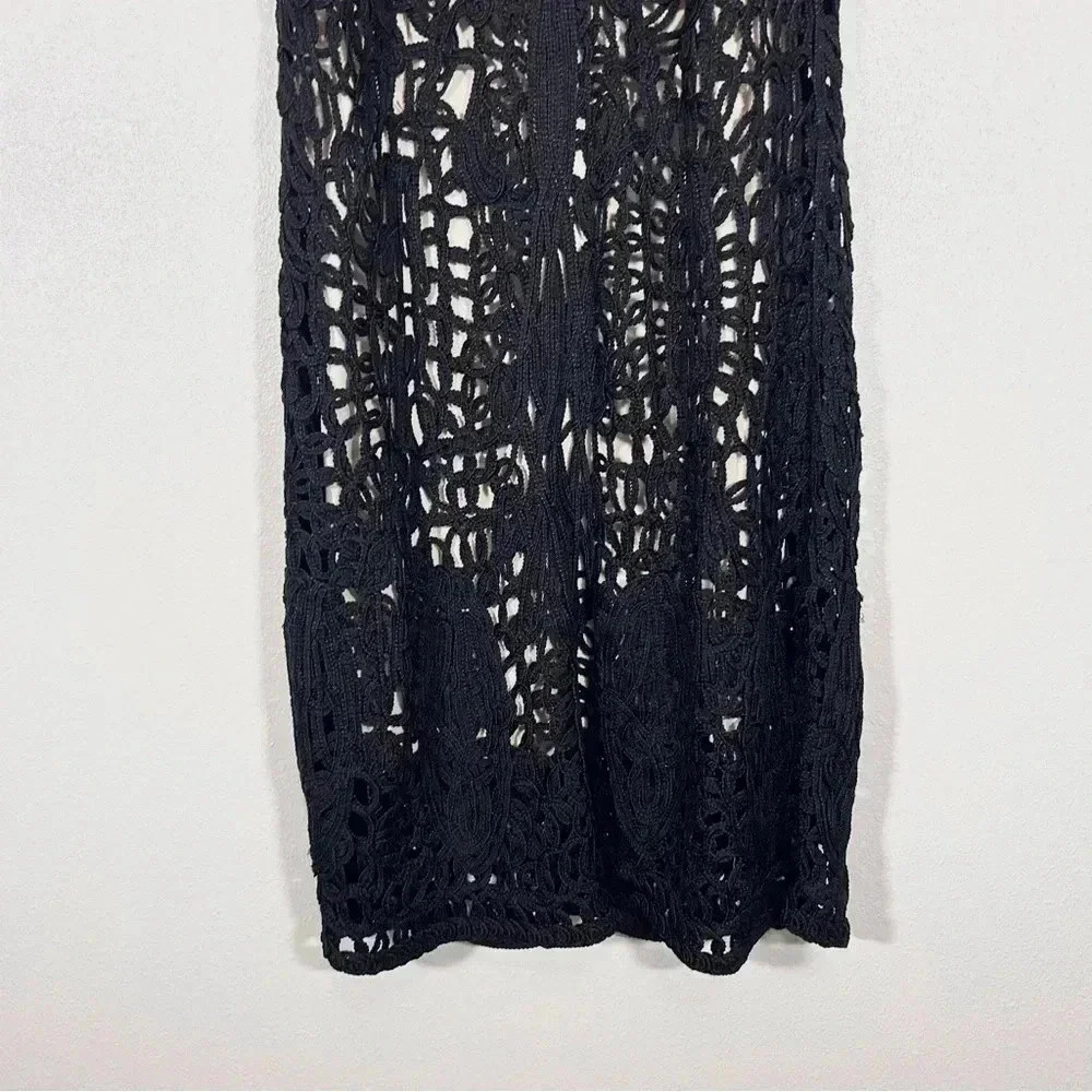 Dolce Cabo Black Crochet Dress - Picture 8 of 8